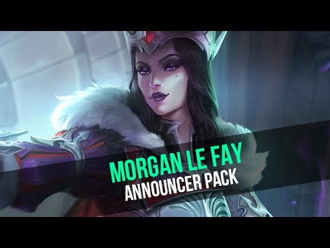NEW Announcer Pack - Morgan Le Fay