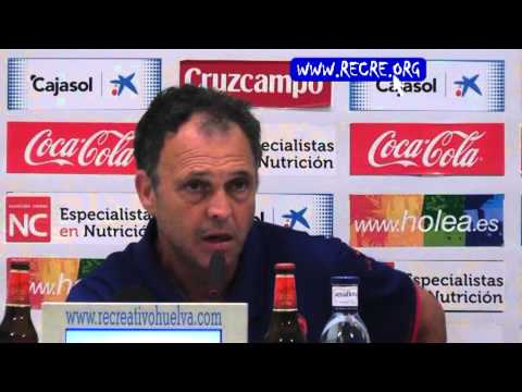 Rueda de prensa de Caparrós (Levante 1 - Olhanense 1)