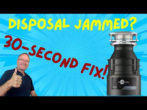 How to EASILY FIX a JAMMED Garbage Disposal - Fix It Yourself