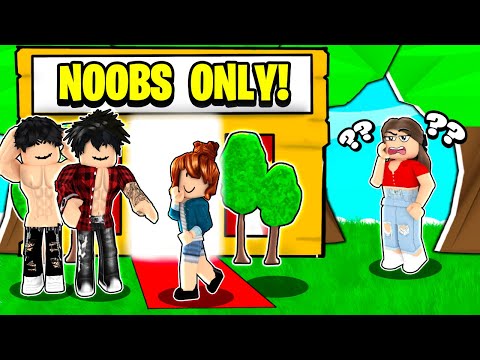 SLENDER CLUB Only Wanted NOOBS... Their Secret Shocked Us! (Roblox Adopt Me) Video