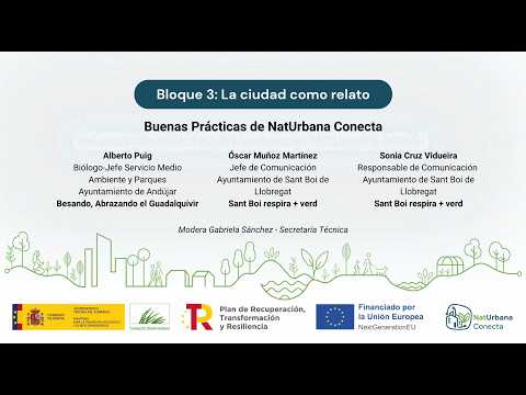 NatUrbana Conecta en Sevilla – Mesa redonda B3. La ciudad como relato