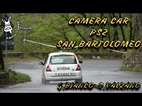 CAMERA CAR PS2 San Bartolomeo 68° RALLYE DI SANREMO - Bianco-Valzano AsinoCorse