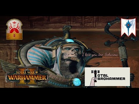 I Love You, Grand Hierophant Khatep - TK vs HE | Total War Warhammer 2 Quick Battle
