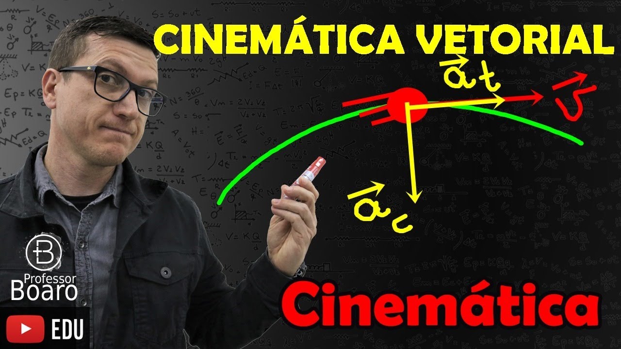 CINEMÁTICA VETORIAL (ACELERAÇÃO CENTRÍPETA) - CINEMÁTICA - (TEORIA + EXERCÍCIOS) - AULA 7