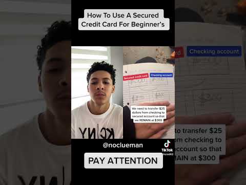 How To Use A Secured Credit Card For Beginners