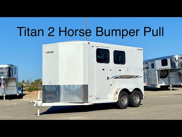 Preview image of Titan 2 Horse Bumper Pull youtube video