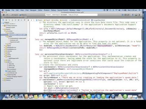 iOS Swift core data stack | Nimap Infotech - Tutorial 101