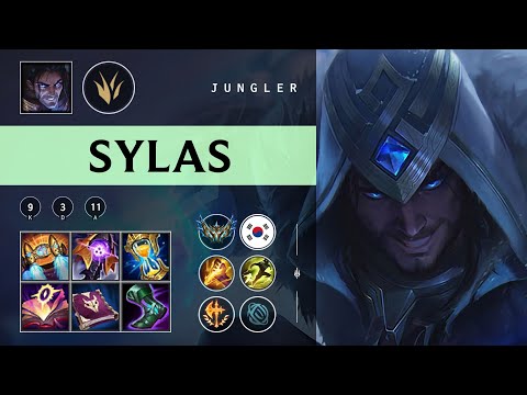Sylas Jungle vs Jarvan IV - KR Challenger Patch 25.22
