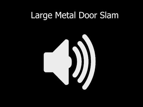 Large Metal Door Slam Sound | Non CopyRight SFX