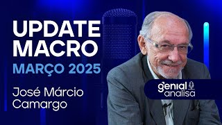 🔴 UPDATE MACROECONÔMICO com José Márcio Camargo - Março/2025 | Podcast Genial Analisa