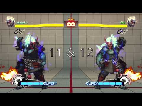 USFIV - Oni's Summer Vacation Costume: All Colors (Numbered)