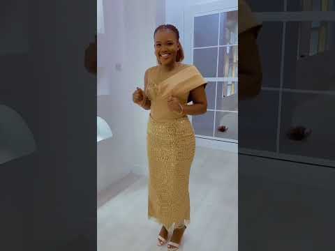 simple wedding dress #zamakalefashion #latestafricaprint #africanfashion #nigerianwedding