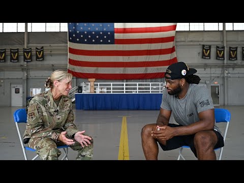 Col. Allison Black shares her Angel of Death story with Najee Harris
