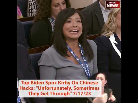Kirby On Chinese Hacks: "Unfortunately, Sometimes They Get Through" — "Not For Lack Of Trying"