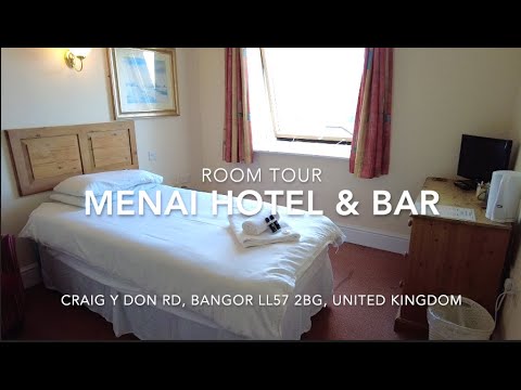 Room Tour: Review of the Menai Hotel & Bar, Bangor, Wales, UK (September 2023)