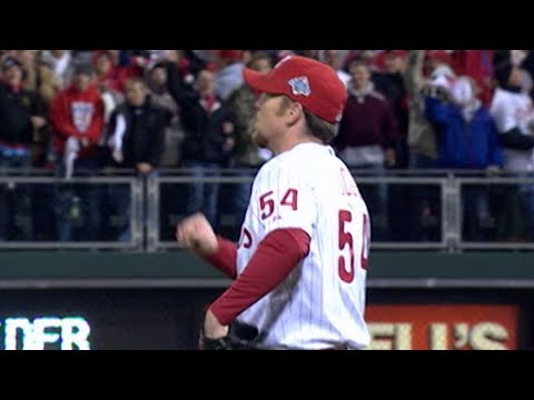2008 WS Gm5: Lidge gets the save in clincher