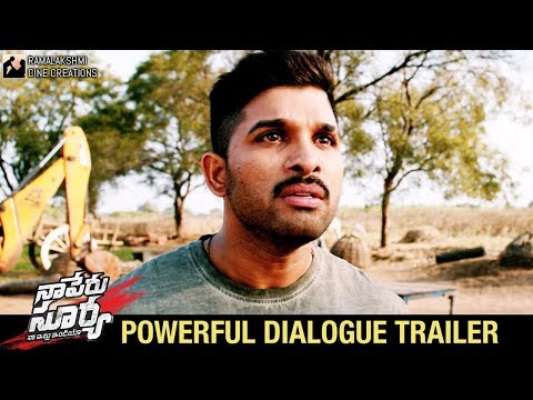 Naa Peru Surya Naa Illu India Powerful Dialogue Trailer | Allu Arjun | Anu Emmanuel | #NSNi