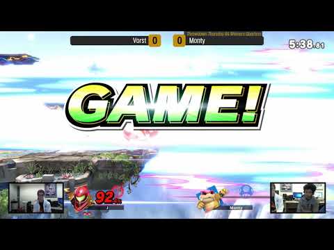 Throwdown Thursday 64 - Winners Quarters - (Samus) Vorst vs Monty (Bowser Jr.)