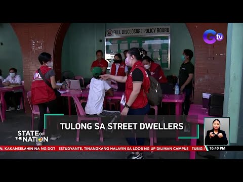 Tulong sa street dwellers SONA