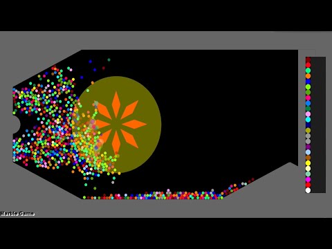 Survival Proliferation 75 - Marble Race in Algodoo