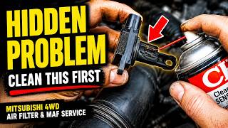 How to Service Air Filter & MAF Sensor on Mitsubishi 4WD | Step-by-Step Guide
