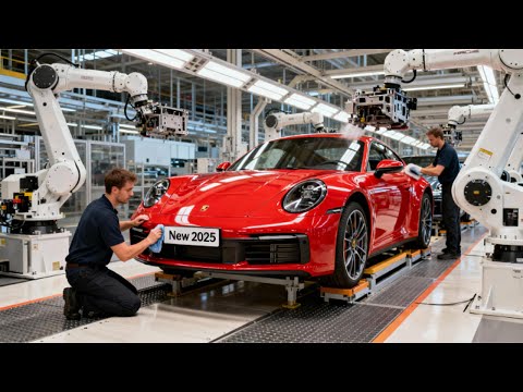 Inside the New 2025 Porsche 911 Factory | How a Legend Is Made (Full Process)