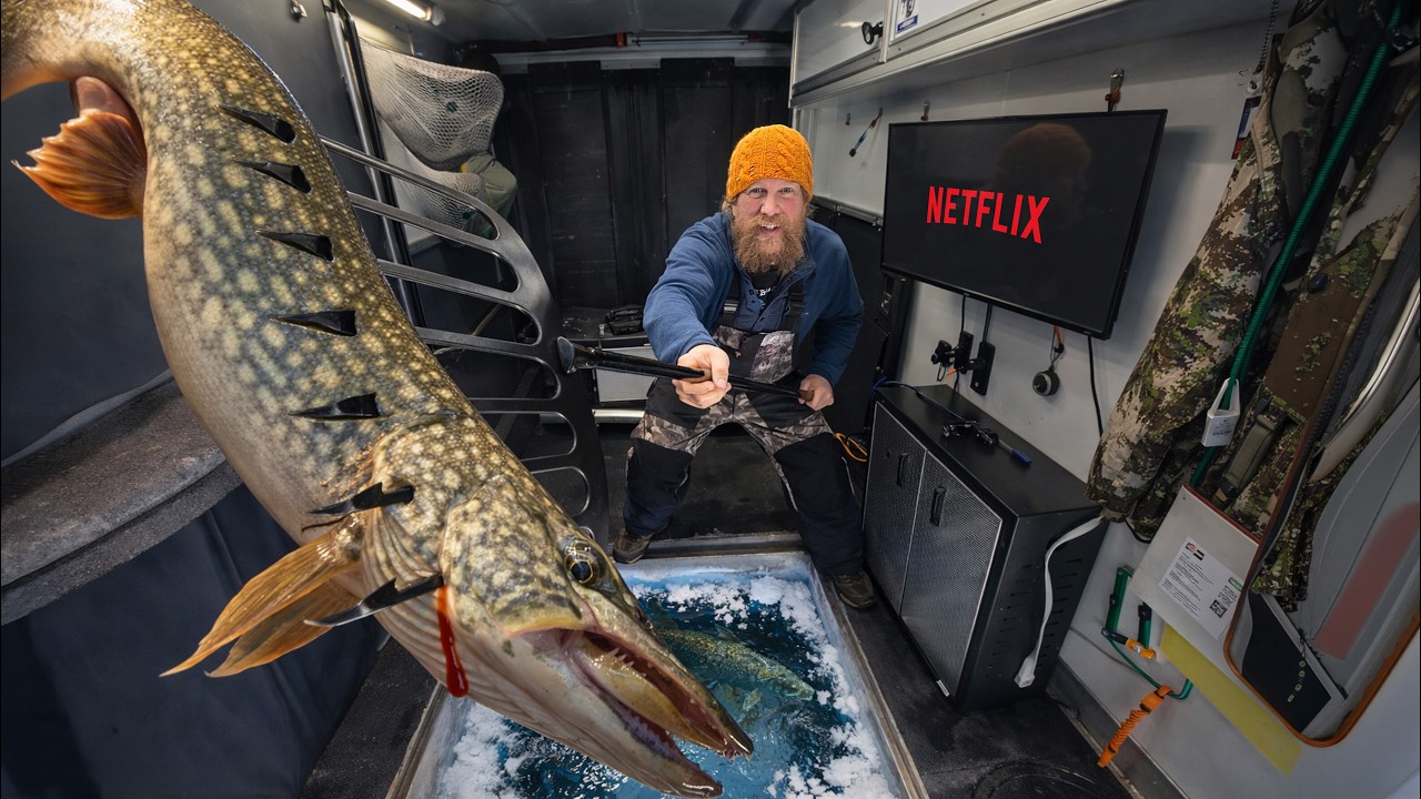 Spearfishing Pike On the Ice in Minnesota with @sobifishing Episode 6 Season 2