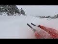 Skiing The Legendary High Rustler in Powder at Alta, UT