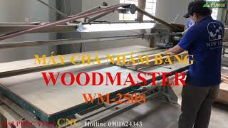 MÁY CHÀ NHÁM BĂNG NẰM WOODMASTER WM-250S. Một chiếc máy đơn giản nhưng lại có công dụng tuyệt vời.
