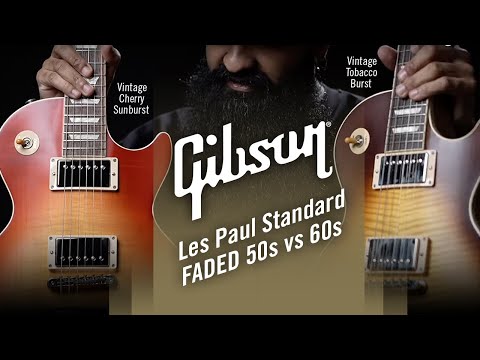 NEW FOR 2025 - BEST ENTRY LEVEL LES PAUL STANDARD - Gibson Les Paul Standard Faded Series 50s & 60s