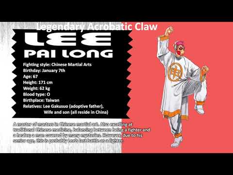 Art of Fighting 2 - Lee Pai Long (Profile)