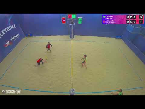 08:10 I. Horiaiev / S. Borets - A. Matvieiev / V. Tyshchenko 20.03.2023 | Winners Beach Volleyball