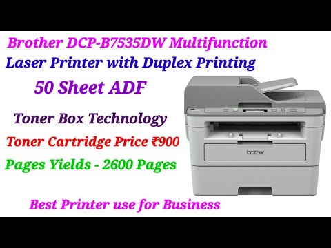 Spausdintuvas Brother MFC-T920DW | Inkjet | Spalvotas | 4-in-1 | A4 | Wi-Fi | Juodas video