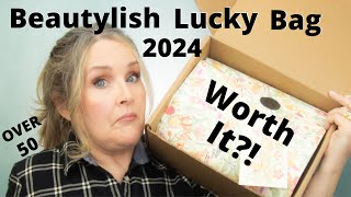 My FIRST Lucky Bag....Products GOOD for Mature Skin?? Beautylish Lucky Bag 2024 Unboxing