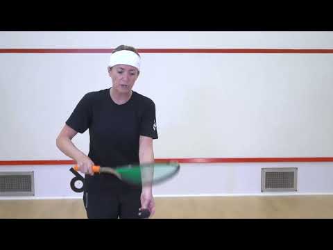 Beginner Level 2 - Introduction To The Swing with Pro Squash coach Liz Irving