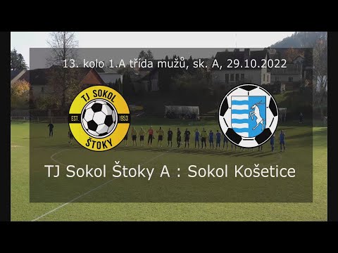 TJ Sokol Štoky A - Sokol Košetice 0:3 - sestřih zápasu