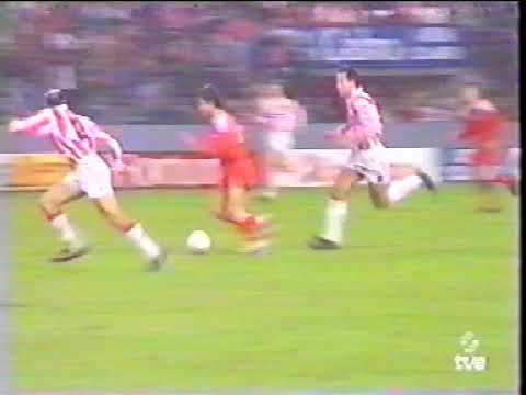 26-9-1993 Sp. Gijon:1 vs Atletico Madrid:1 (Abelardo-Manolo)