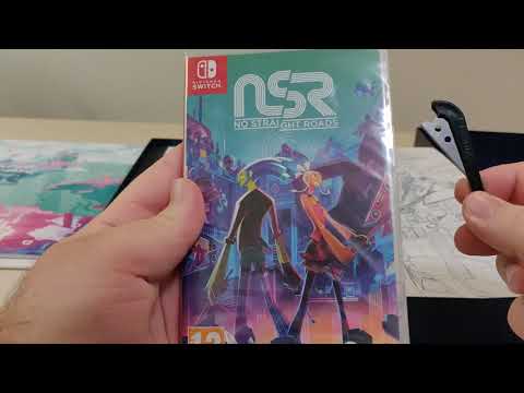 No Straight Roads Nintendo Switch Collector's Edition Unboxing