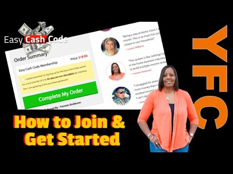 Easy Cash Code Training | How to Join Get Started Right With The Easy Cash Code System Walkthrough