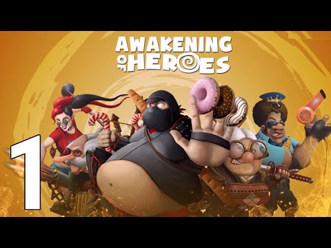 Awakening of Heroes - MOBA 5v5 Gameplay Walkthrough Part 1 - Tutorial [iOS/Android Games]