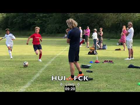 HUI (U13) - FCK (U12) 11 mand træningskamp