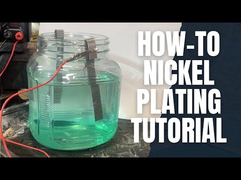 Nickel Plating Parts at Home is WAY EASY! Tutorial: My First Try!