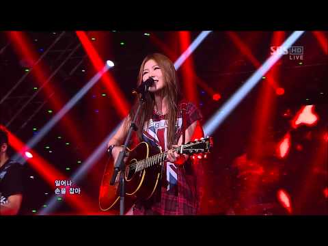 [1080P]120826 제이민 (ft. 정모) - 일어나 (debut) [인기가요]