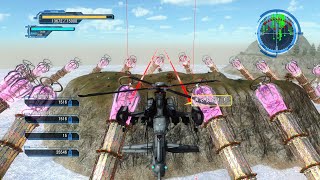【地球防衛軍5】あのミッションの21本のアンカーから敵を全部出す ヘリ縛り DLC2 M9 対テレポーションアンカー3 INF エアレイダー