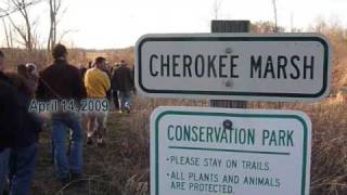 preview picture of video 'Cherokee Marsh Spring Thaw Hike'