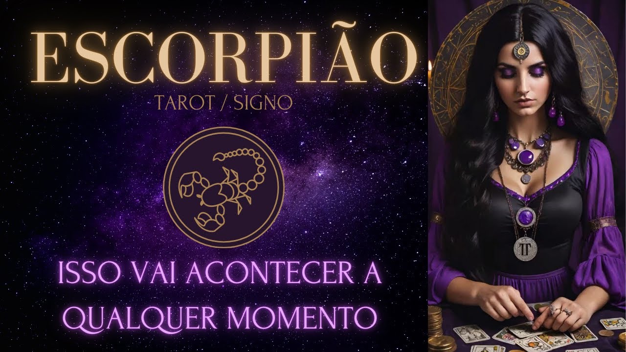 ESCORPIÃO♏Tem 2 surpresas incríveis chegando, uma financeira💰e outra sobre novo amor❤️. Se prepare!