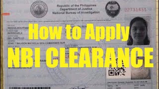 How to Apply NBI CLEARANCE / NBI Clearance Requirements - Philippines/ Elgen  Beringuela