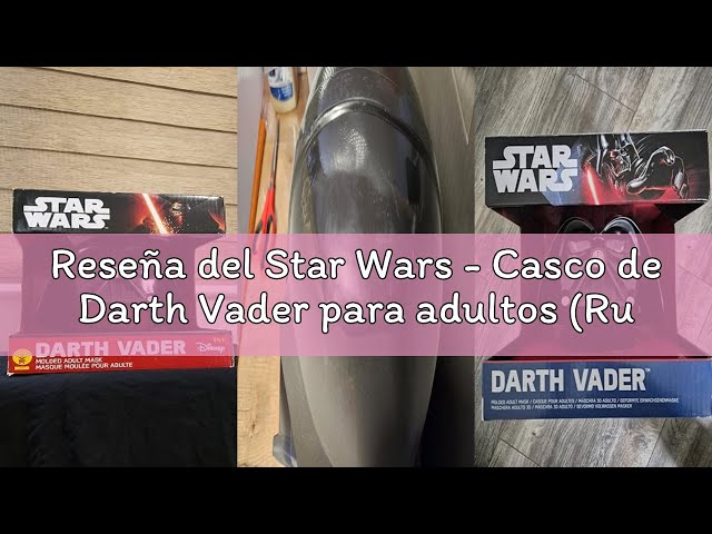 Vídeo relacionado con Rubies 810668_L Star Wars Deluxe Rey oficial, Multicolor, Talla L