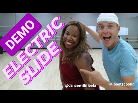 ELECTRIC SLIDE  -- Line Dance DEMO