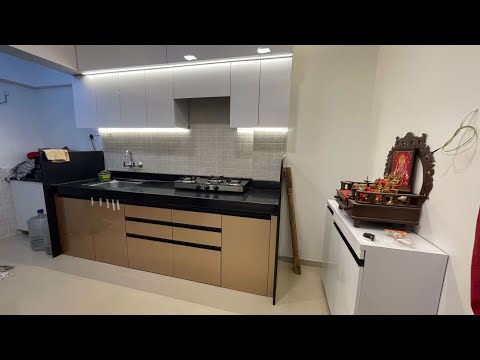 Acrylic Modular Kitchen